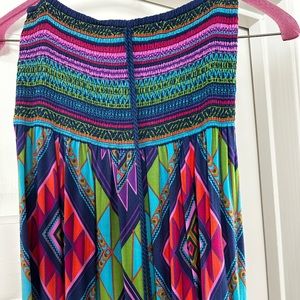 Strapless dress or beach coverup